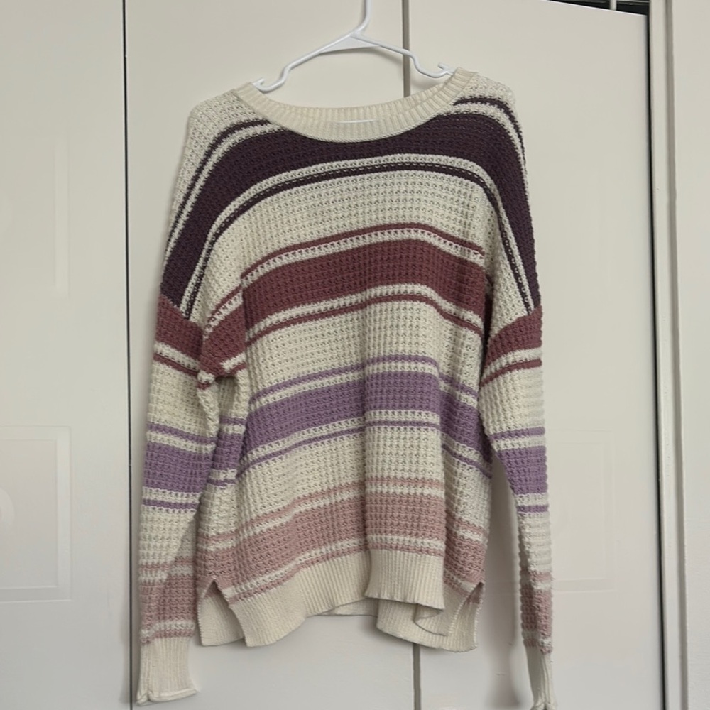 Striped Multicolor Aéropostale Women's Sweater